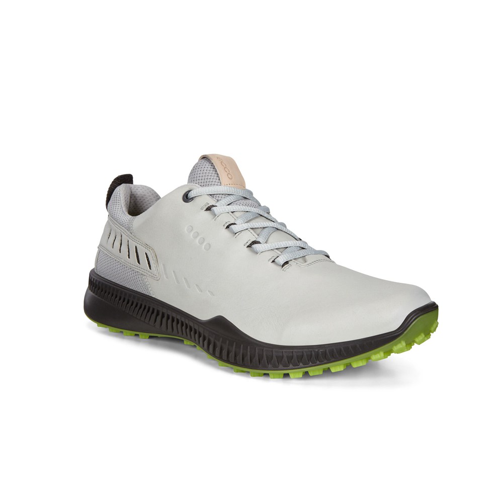 Mens Golf Shoes - ECCO S-Hybrid - White - 9027IPDWH